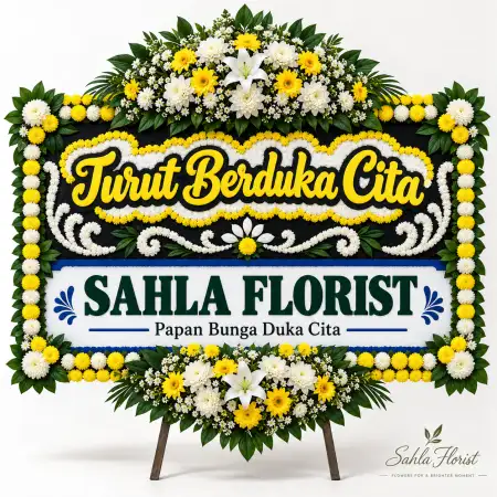 Papan Bunga Duka Darmo